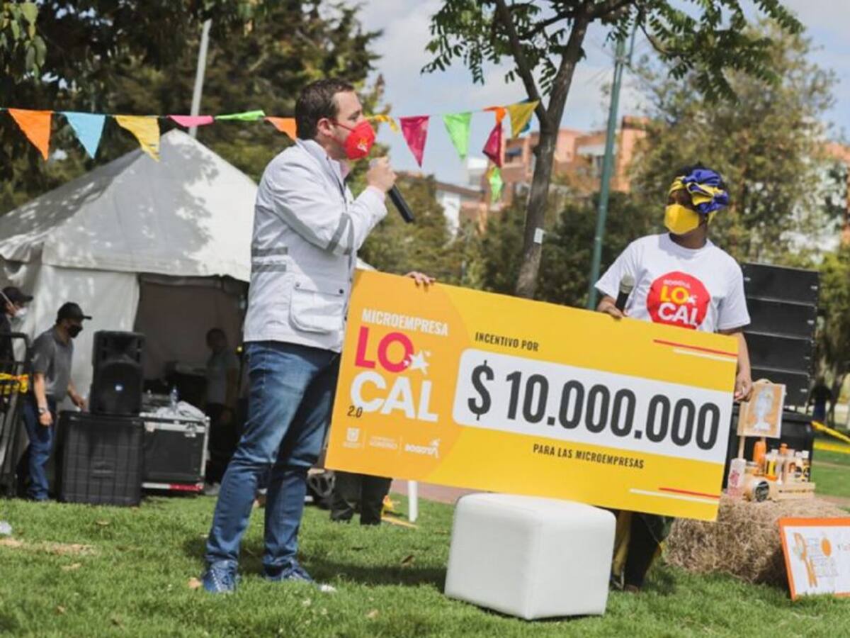 Distrito entregó 10 millones a microempresarios y emprendedores informales