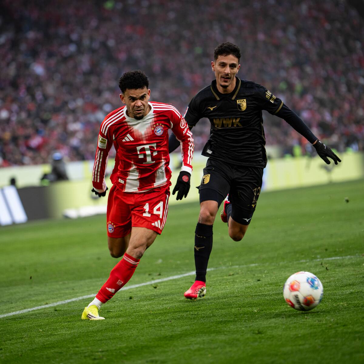 Bayern Múnich de Luis Díaz pierde su invicto en Bundesliga: cae con Augsburgo y así queda la tabla