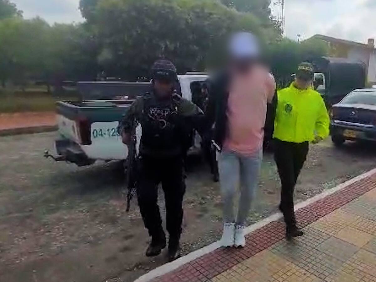 Capturan en Santander al presunto jefe del Clan del Golfo