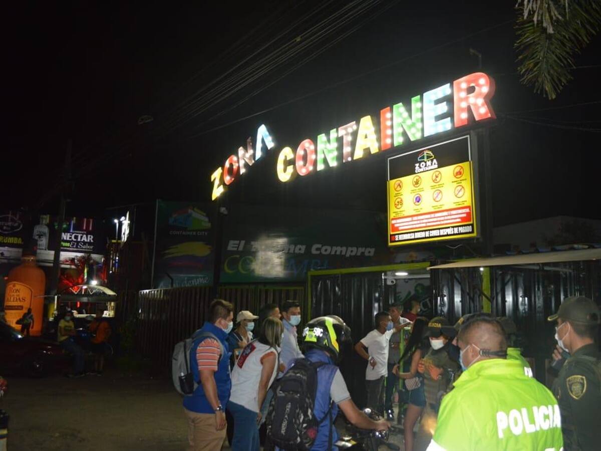 Cierran durante 10 días el centro nocturno Container de Ibagué