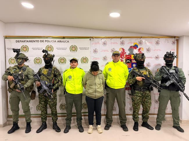 En Saravena, Arauca, fue capturada La Churca, quien presuntamente haría parte del grupo armado organizado ELN.