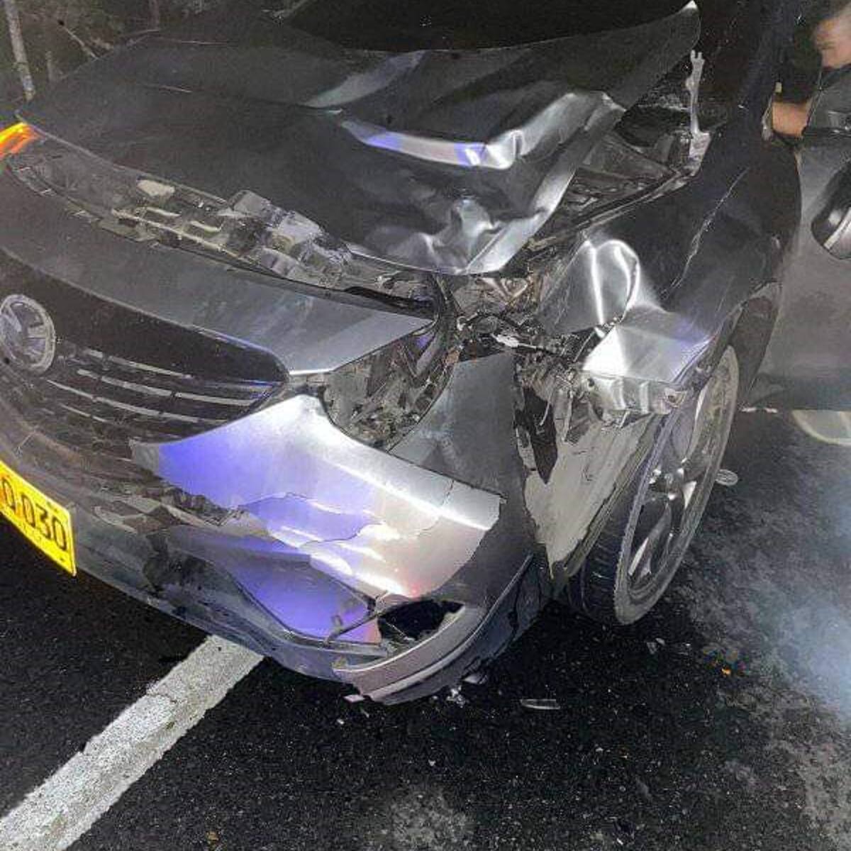 Un semoviente ocasionó un aparatoso accidente en vías del occidente de Caldas