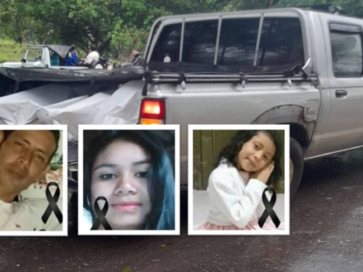 Familia pierde la vida en un accidente de tránsito en el Caquetá