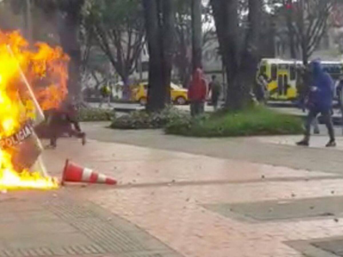 Medidas para frenar el vandalismo en próximas marchas estudian en Bogotá