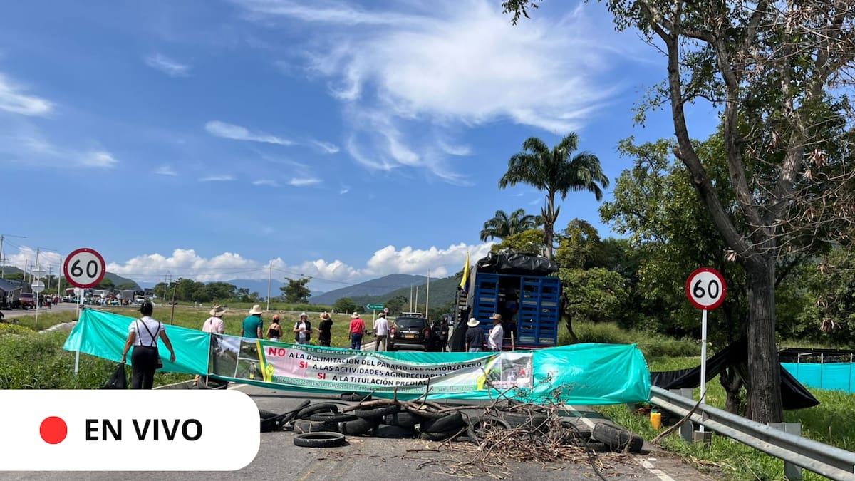 🔴 EN VIVO paro en Santander hoy: Última hora, vías cerradas y nuevos puntos de bloqueo