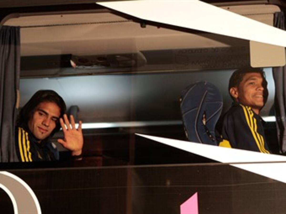 Colombia llegó a Córdoba con dos horas y media de retraso
