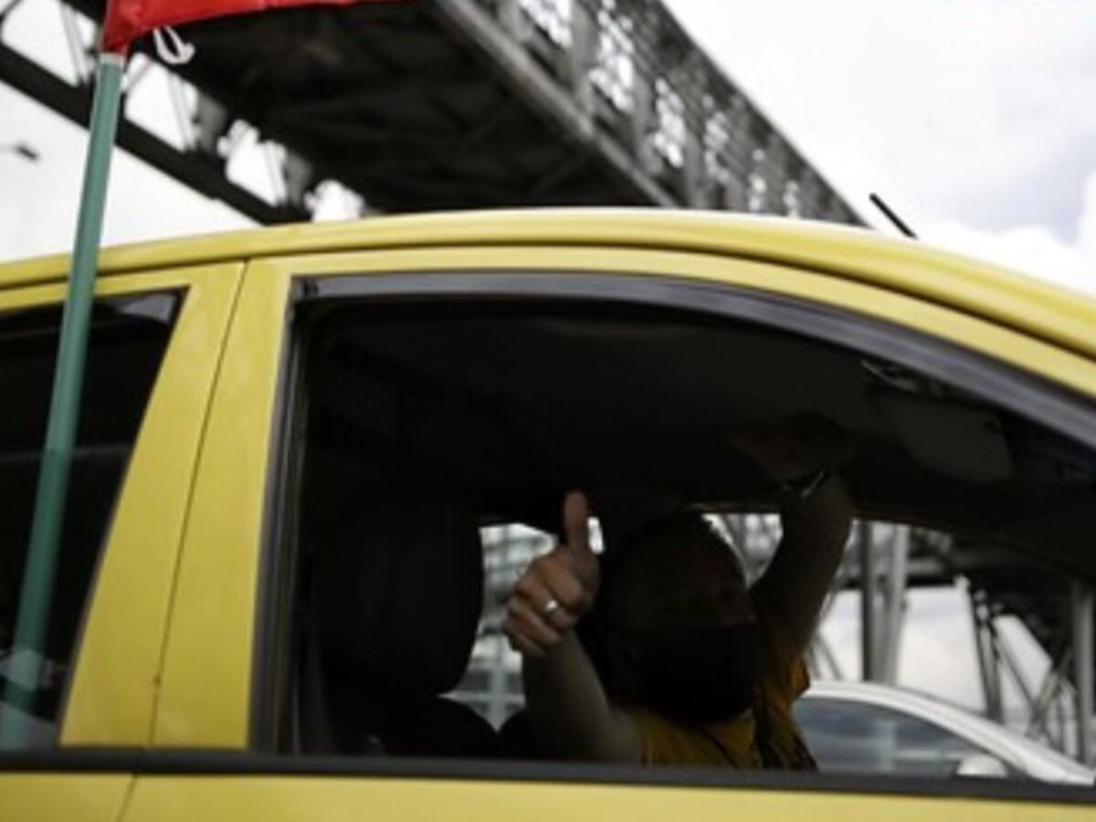 En Pasto, taxistas se suman a la movilización nacional