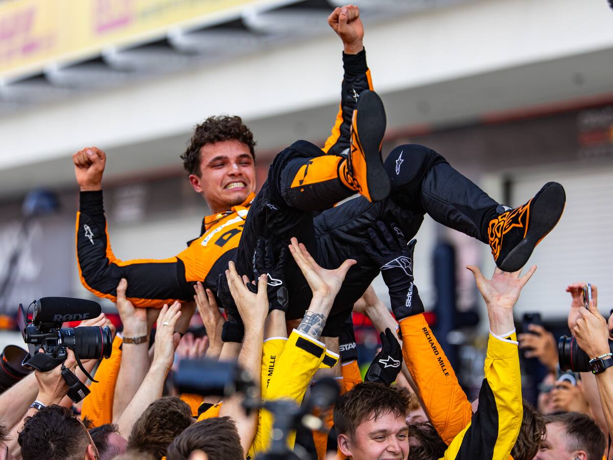 Lando Norris da el golpe sobre Max Verstappen y se consagra en el GP de Miami