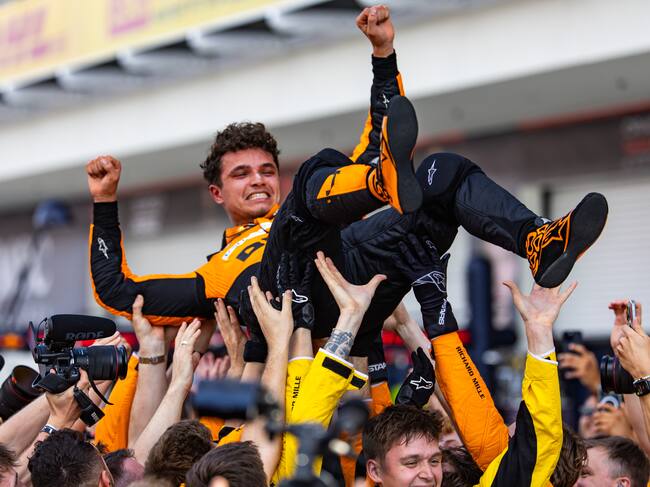Lando Norris se queda con el GP de Miami. (Photo by Kym Illman/Getty Images)