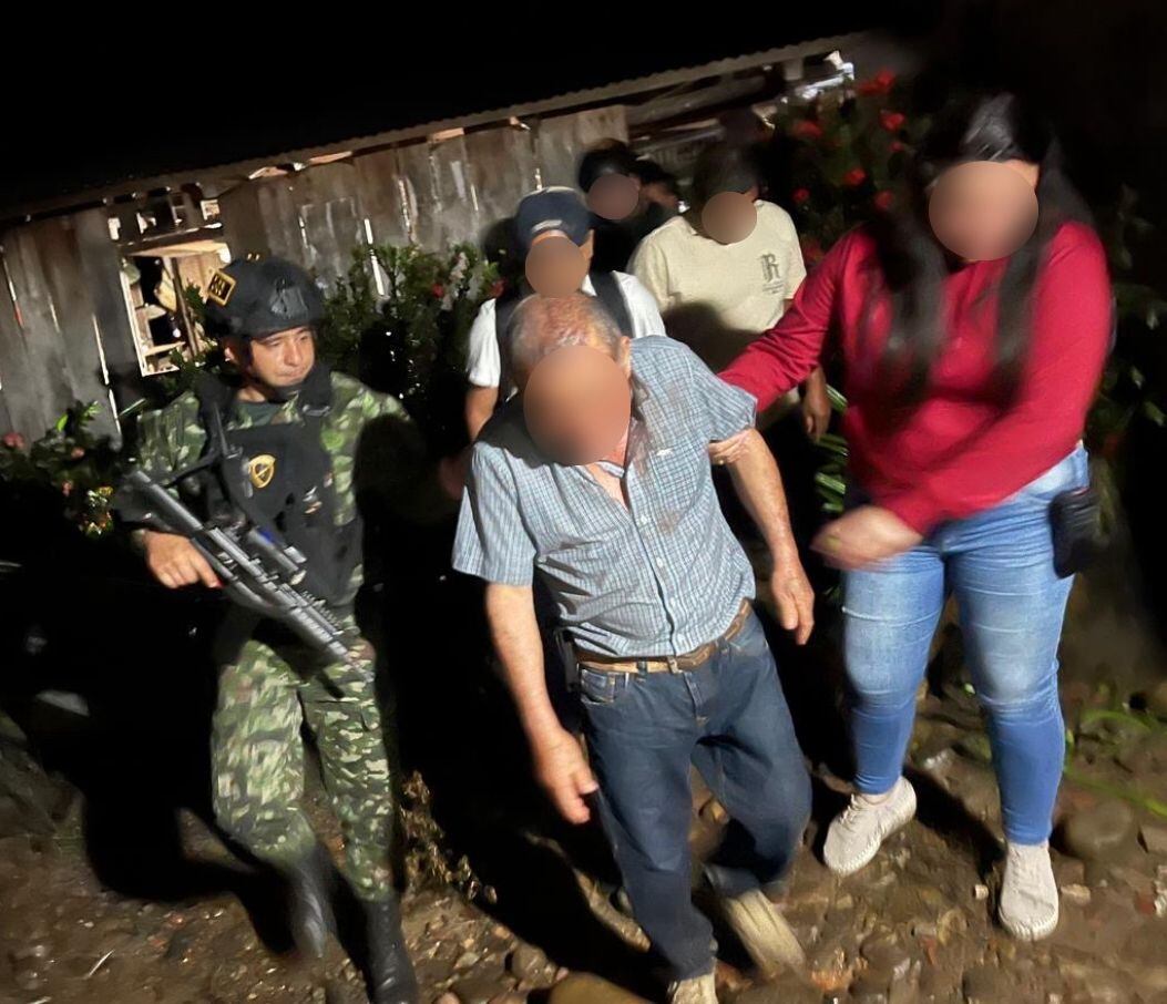 Hallaron al ganadero en la vereda El Banco. Foto Ejercito Caquetá.