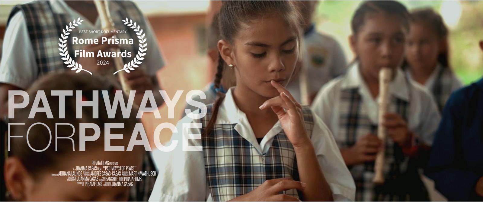 Cortometraje Pathways for peace.