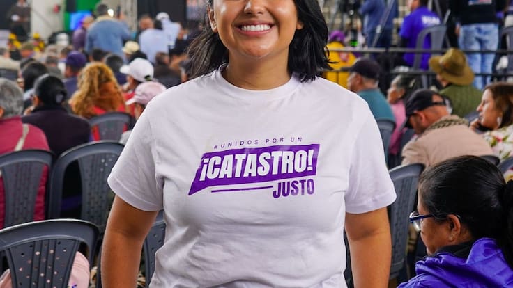Tatiana Muñoz, presidente Veeduría Nacional Catastro Multipropósito