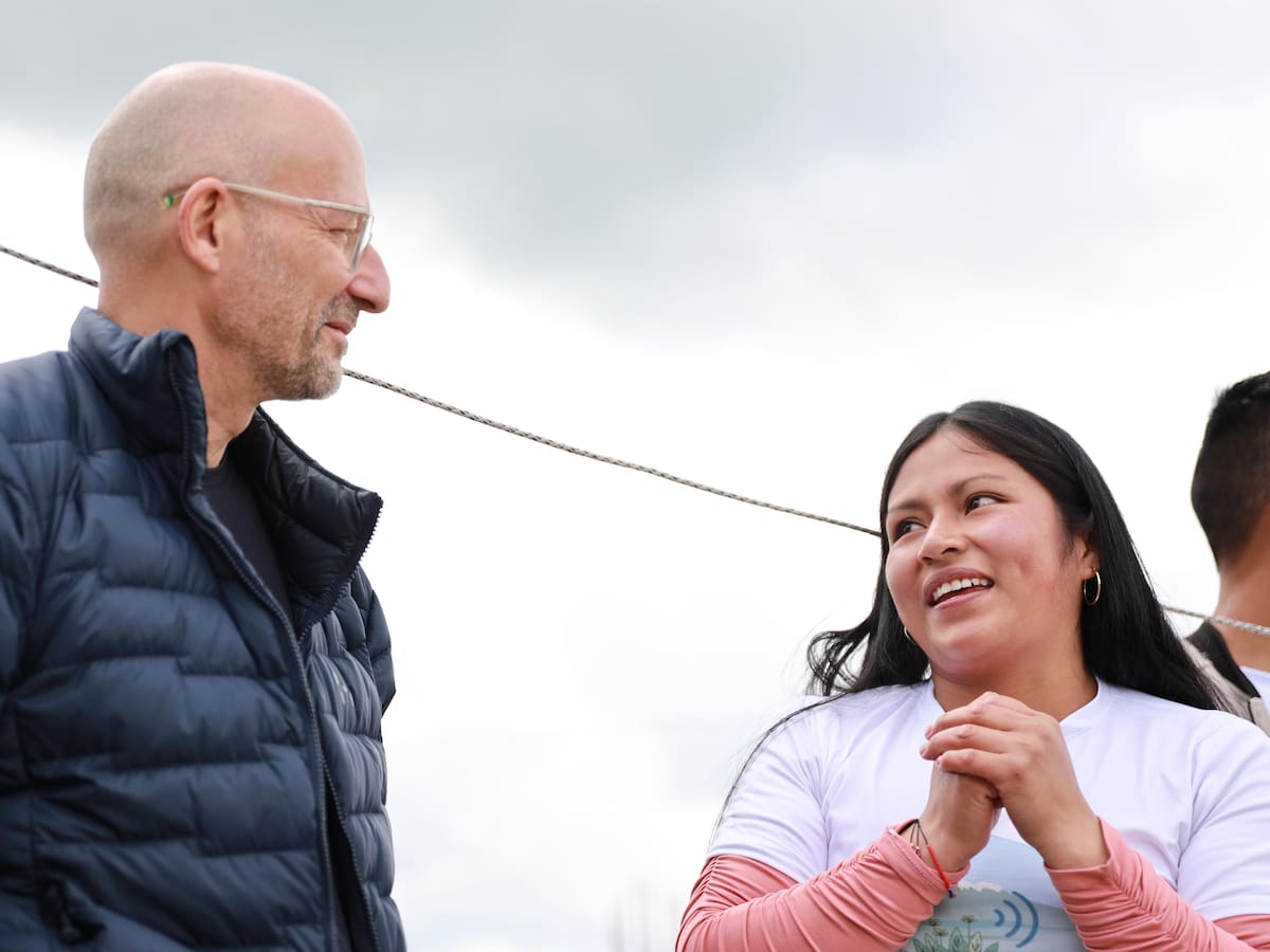 Embajador de la Unión Europea, lanzó red comunitaria de internet en el resguardo de Cumbal