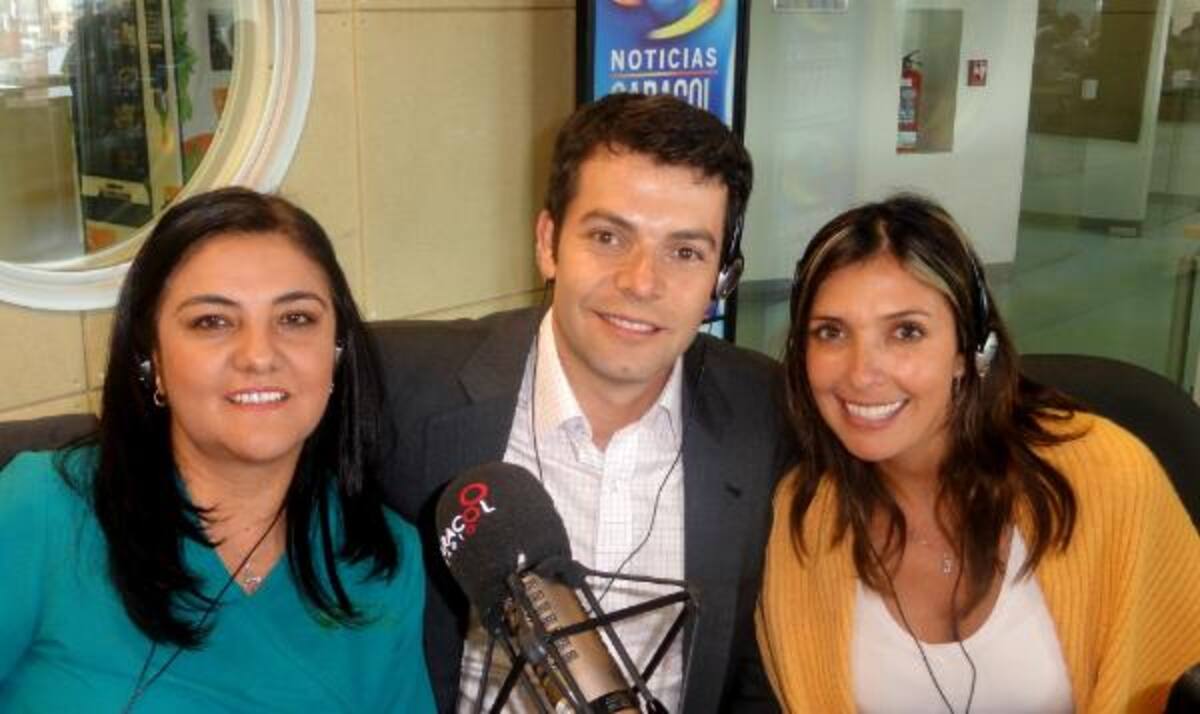 Martha Suescún, Iván Lalinde y Clara Estrada