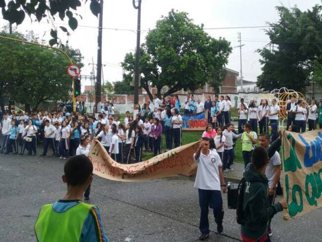 La protesta duró una semana.