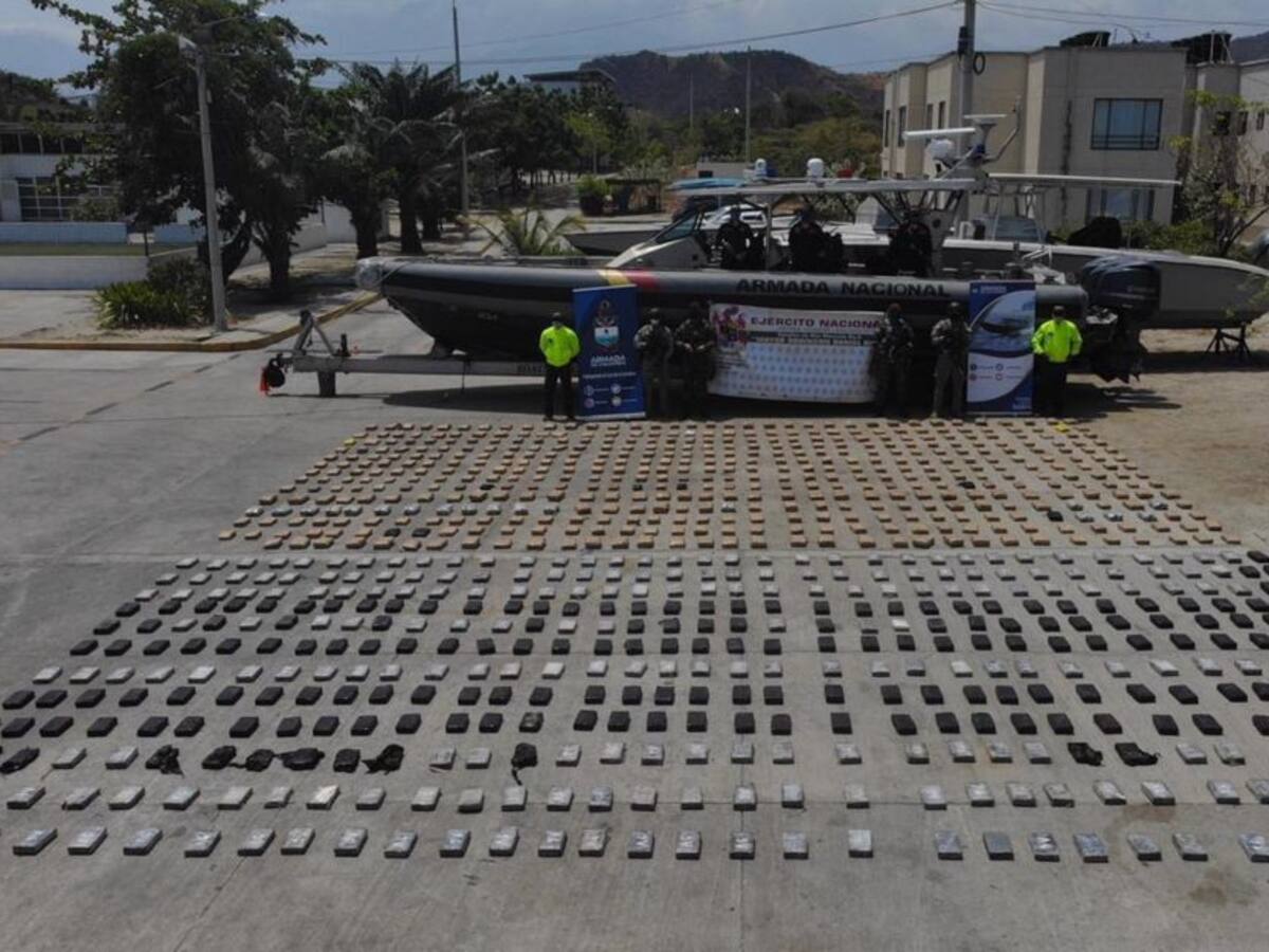 Confiscan una tonelada de droga en Vía Parque Isla de Salamanca