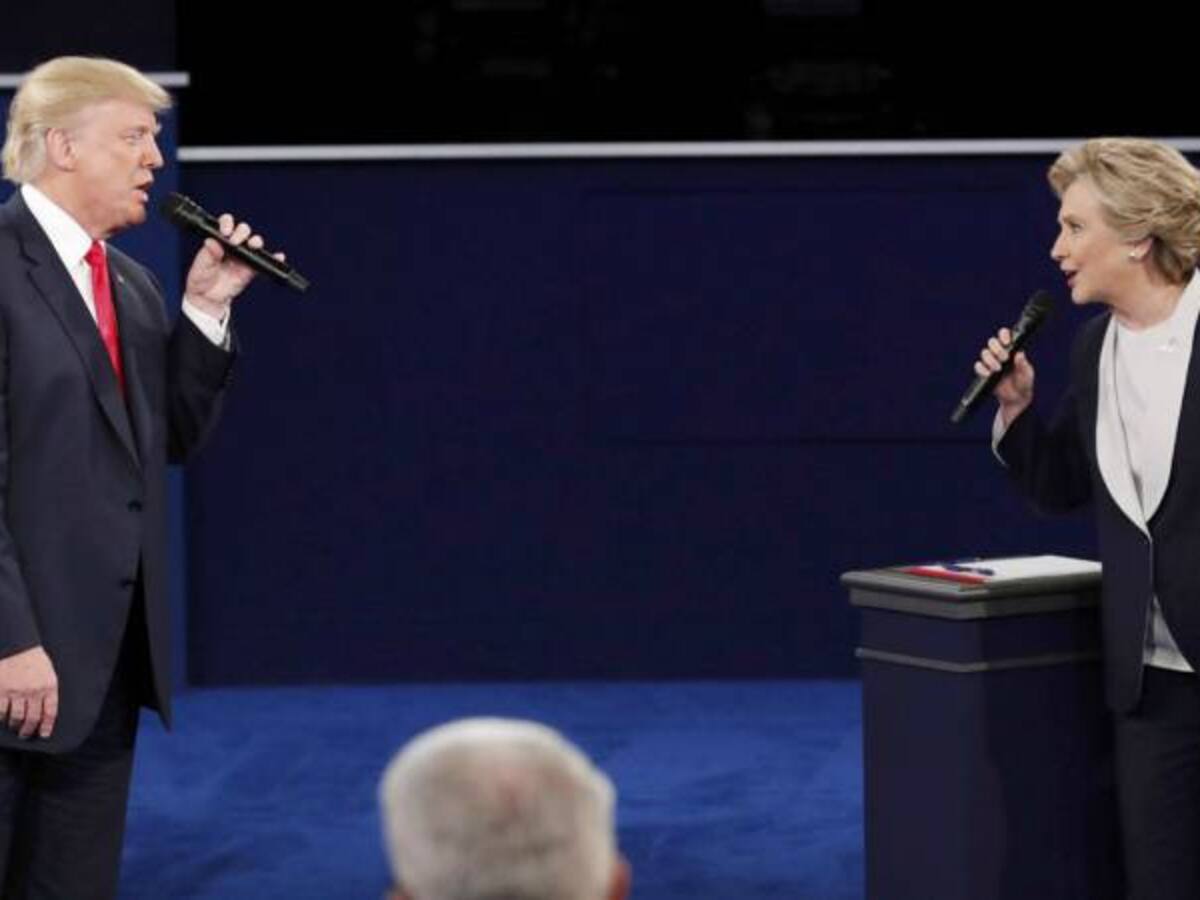El debate Trump - Clinton, casi un melodrama a lo Pimpinela