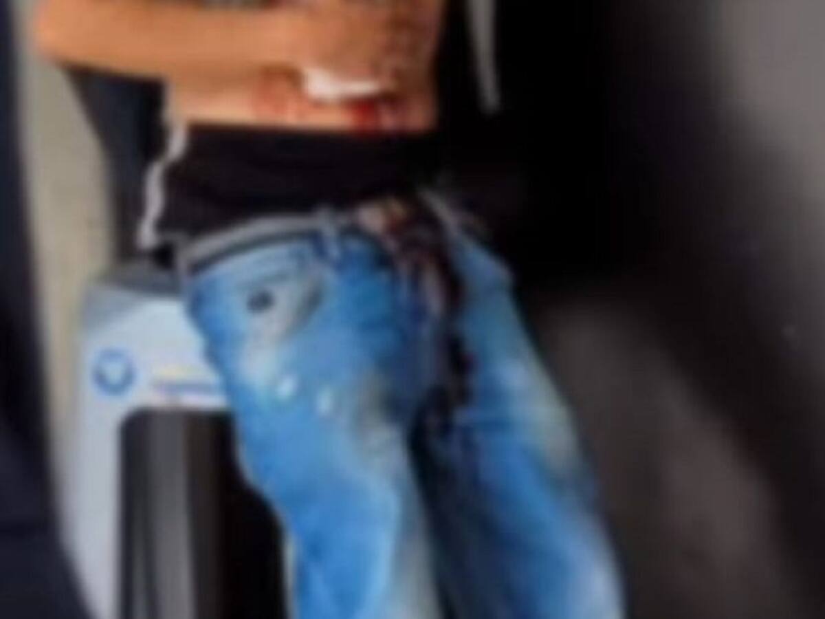 Hincha del Once Caldas, fue herido con arma blanca por otro de Bucaramanga
