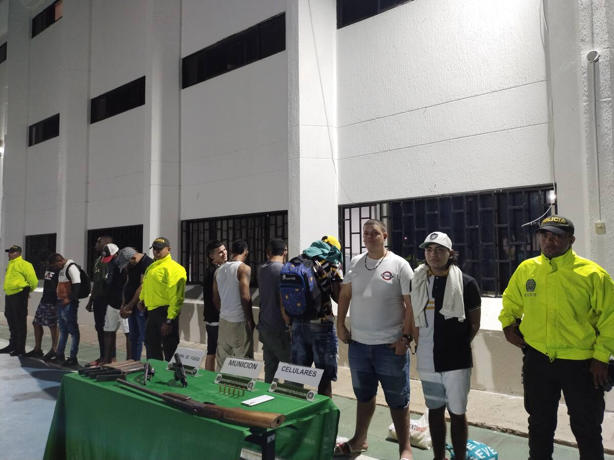 Capturan a 18 presuntos miembros del Clan del Golfo en La Guajira