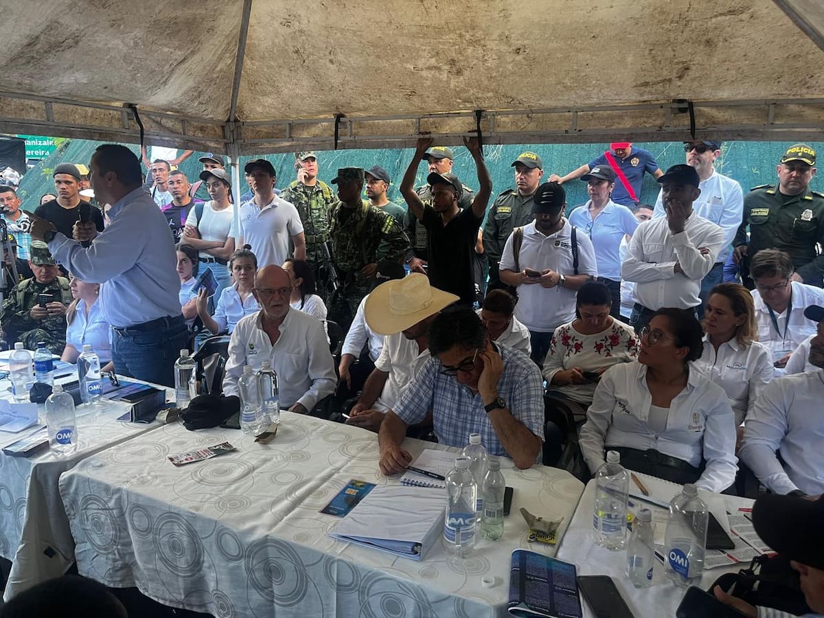 Sigue el paro de los mineros de Marmato, aún no se firma un acuerdo