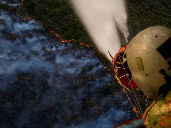 Incendios forestales en Cundinamarca han afectado más de 300 hectáreas de Bosques