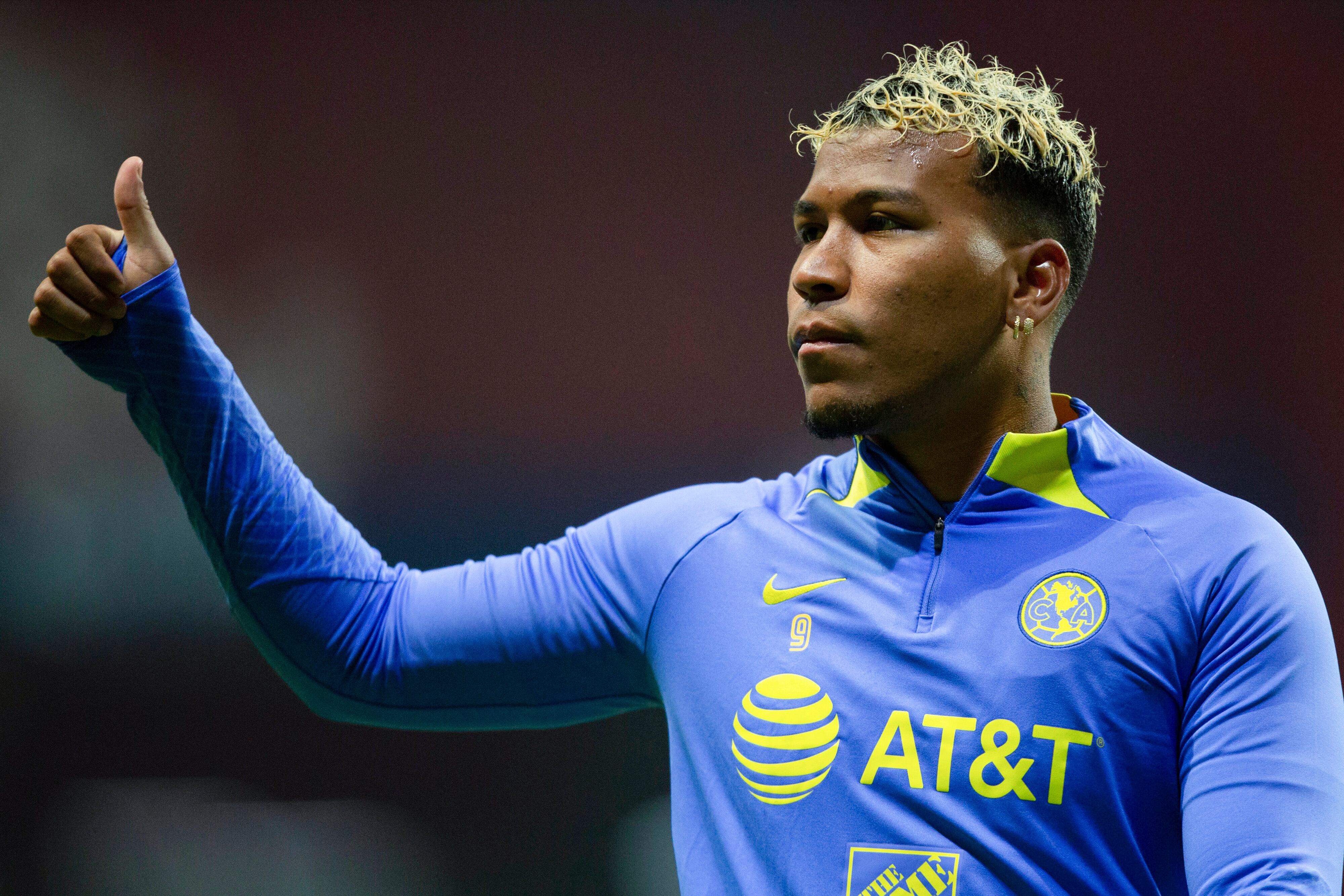Roger Martínez, delantero del América de México. (Photo by Jonathan Mondragon/Jam Media/Getty Images)