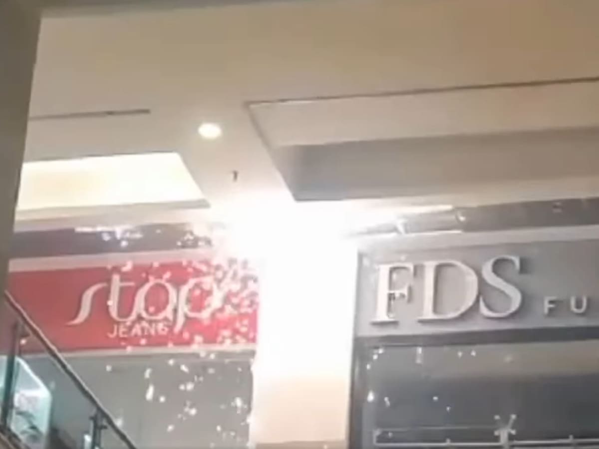 Conato de incendio en la Estación Centro Comercial de Ibagué