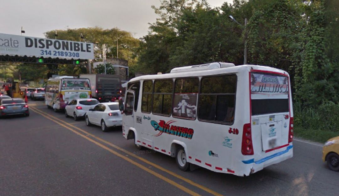 Imagen de referencia de peaje.