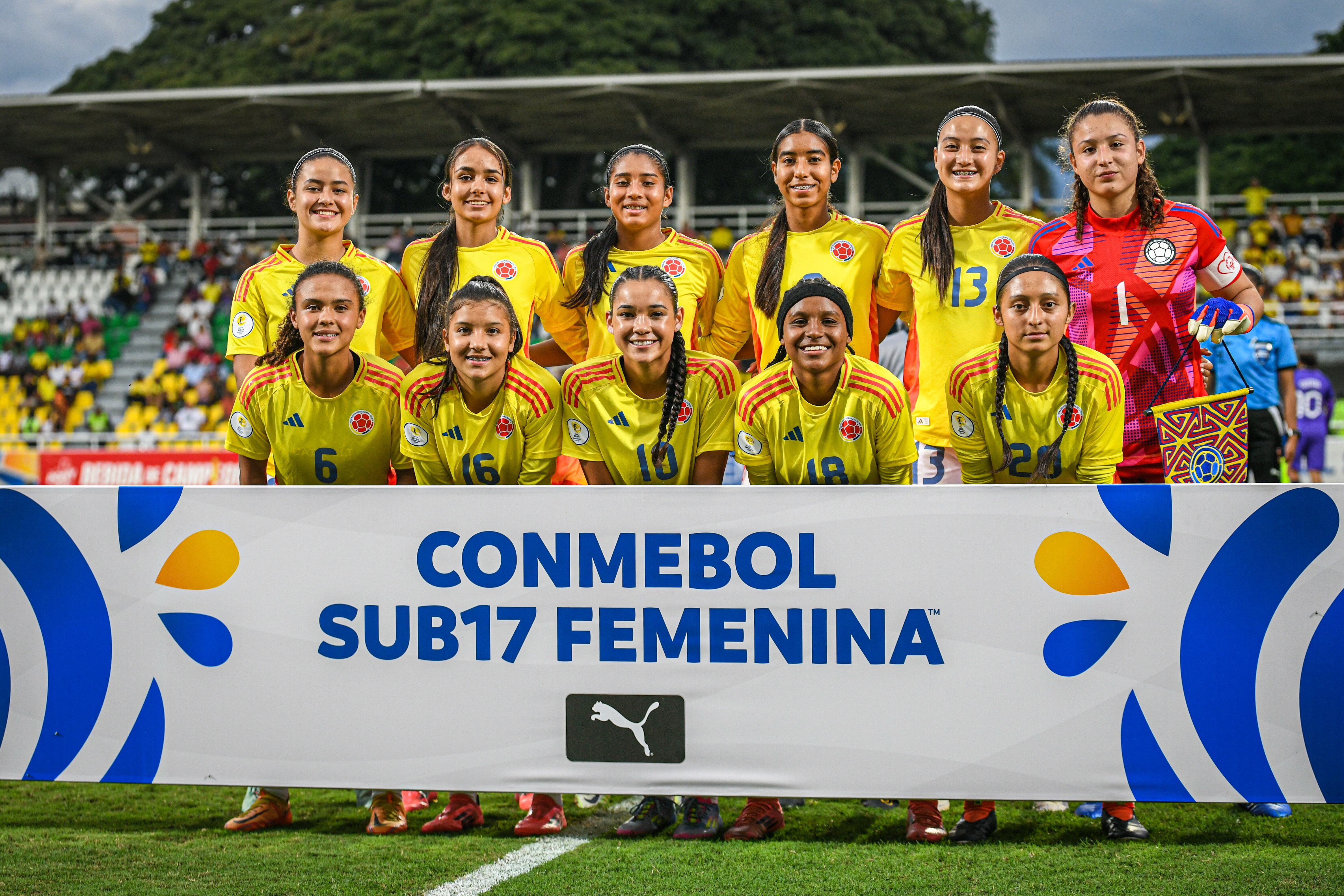 Selección Colombia Femenina Sub-17 en el Sudamericano / FCF