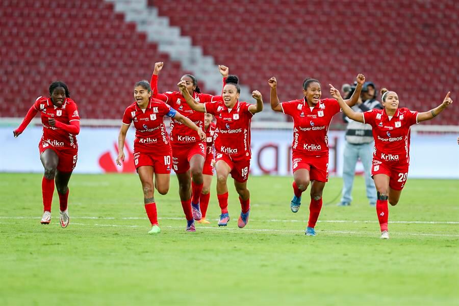 América de Cali venció a UniIversidad de Chile y es semifinalista de la Copa Libertadores Femenina / Foto: EFE