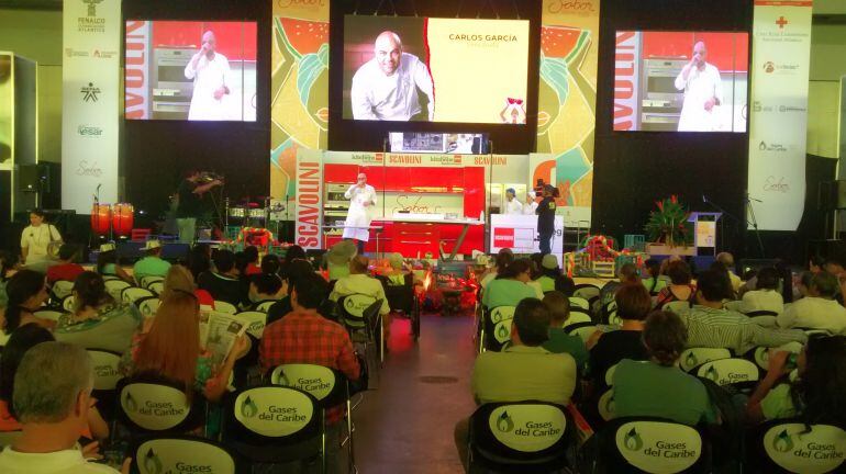 Asistentes a una de las exhibiciones de "Sabor Barranquilla".