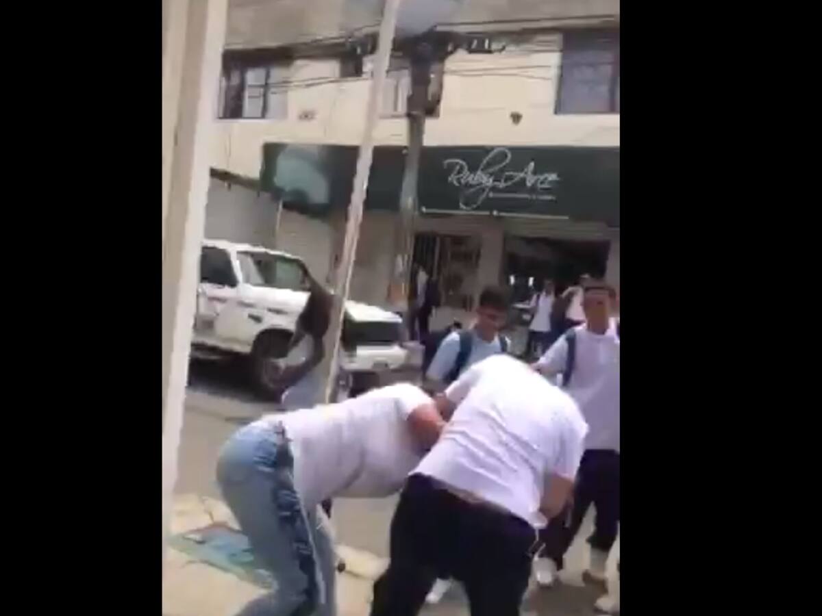 Por pelea de estudiantes se hace un llamado a la tolerancia