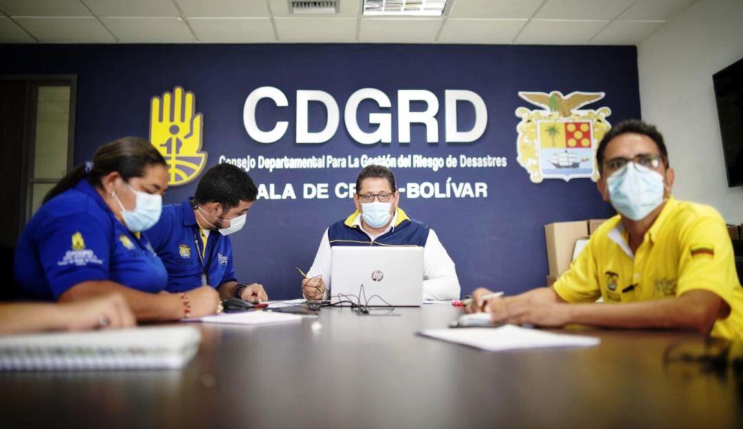Con la participación de los alcaldes del departamento, la Gobernación de Bolívar, lideró el Primer Consejo Extraordinario de Gestión del Riesgo