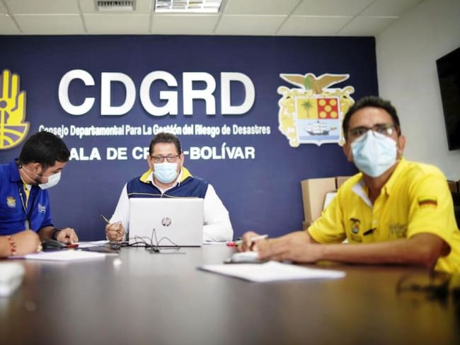 Con la participación de los alcaldes del departamento, la Gobernación de Bolívar, lideró el Primer Consejo Extraordinario de Gestión del Riesgo