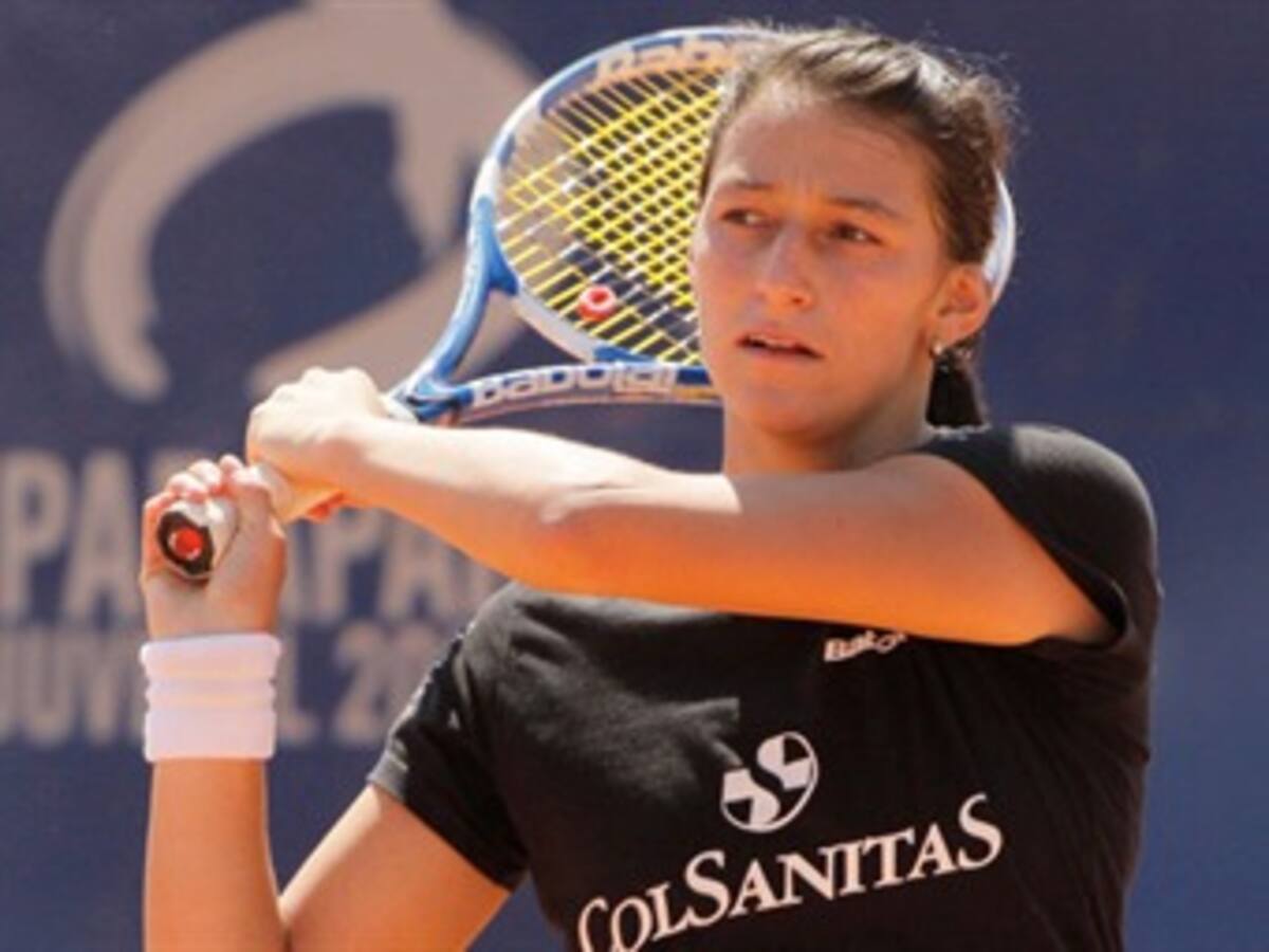 La tenista colombiana Mariana Duque debuta en Wimbledon