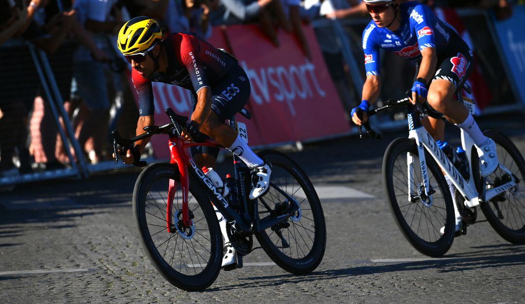 Daniel Martínez viene de terminar su partipación en el pasado Tour de Francia.