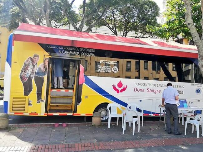 Con 27 donaciones culminó jornada al aire libre en Bucaramanga