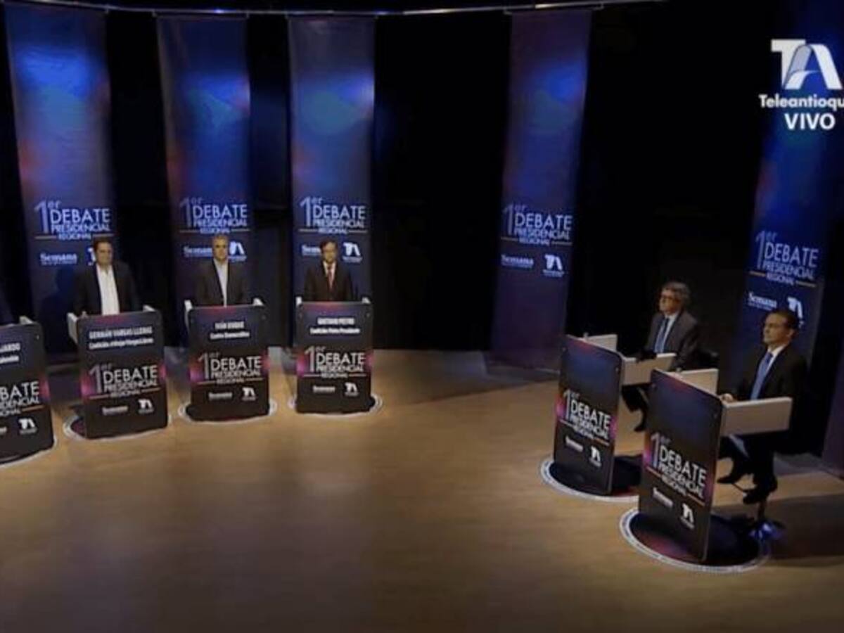 Las propuestas de los candidatos presidenciales en su primer cara a cara