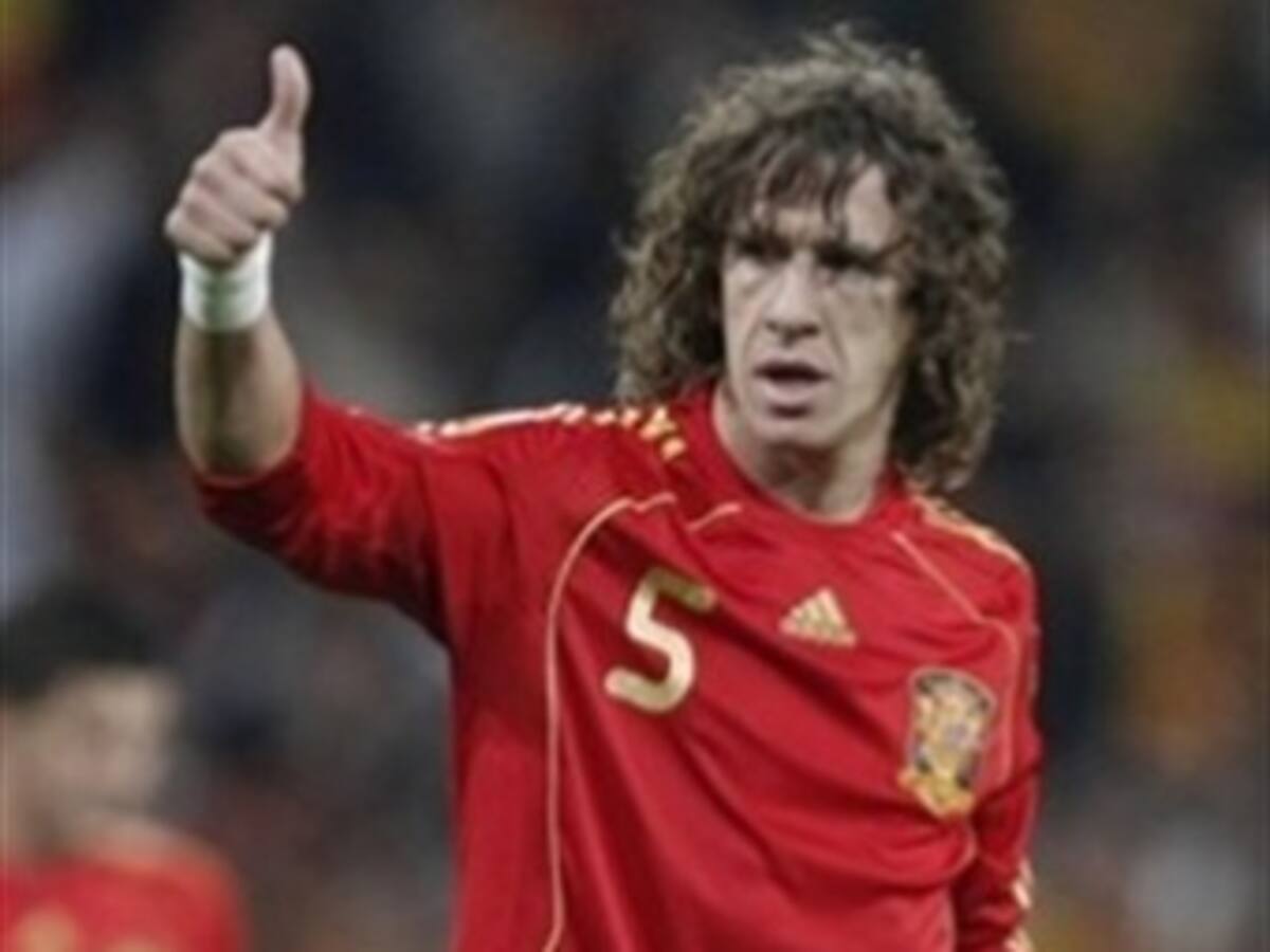 Puyol: 'El domingo ante Holanda espero convertir otro gol más importante'