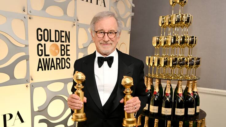 Steven Spielberg ganador en los Globos de Oro / Foto: GettyImages