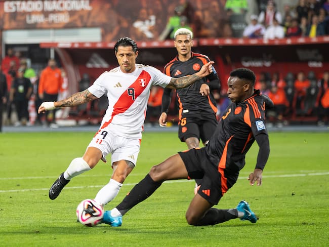 Colombia empató con Perú 1-1 durante el pasado juego de Eliminatorias en Lima. (Photo by Mijael Quintana/Eurasia Sport Images/Getty Images)