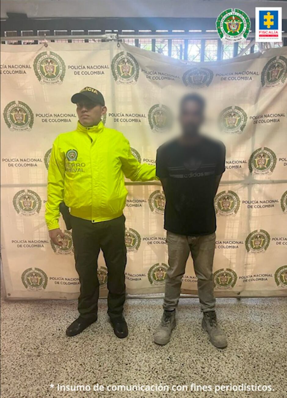 Capturado presunto abusador- foto fiscalía