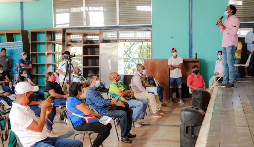 El encuentro se realizó en el Centro Cultural Las Palmeras