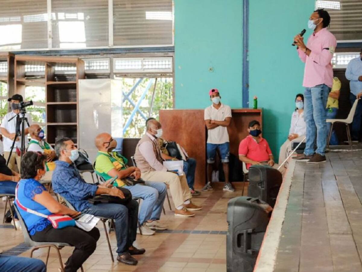 Alcaldía de Cartagena realizó encuentro con líderes comunales