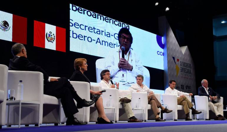 Los Jefes de Estado de la Cumbre Iberoamericana se pronunciarán frente a la crisis política de Venezuela. 