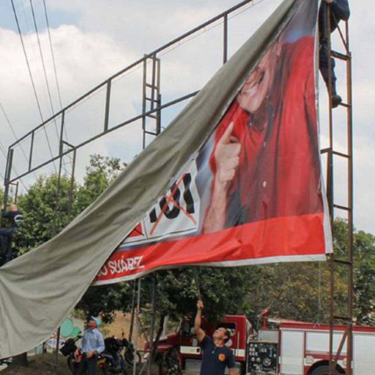 En Armenia desmontan publicidad electoral por falta de requisitos