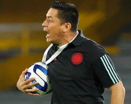 Héctor Cárdenas, entrenador de la Selección Colombia Sub-20 / EFE