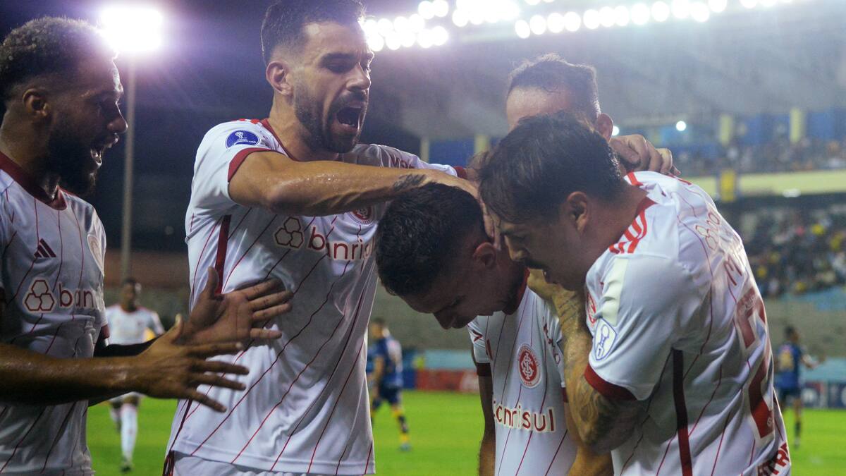 Partido del Internacional de Rafael Santos Borré hará historia en el fútbol brasileño