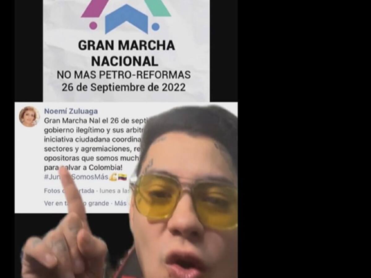 "Qué pasó con lo de yo produzco, no marcho": Nicolás Arrieta a uribistas