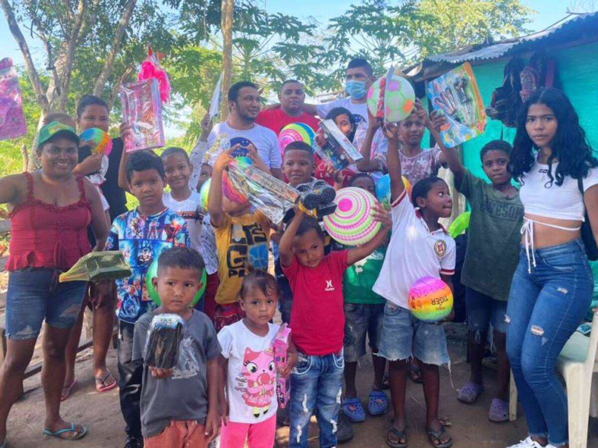 Fundación Vive Sonriendo a la Vida entregó 1.200 regalos en Bolívar